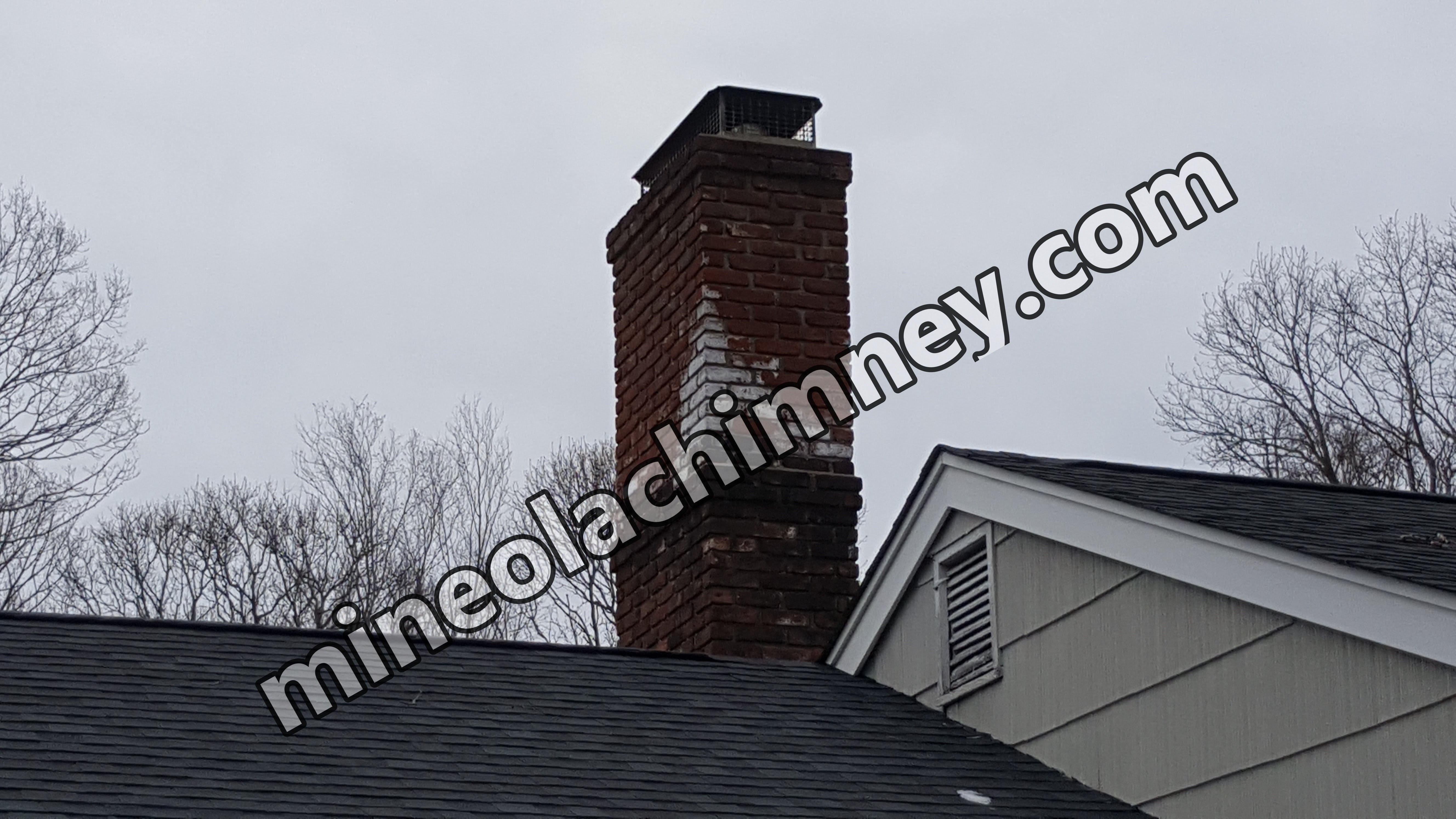 Complete creosote removal from chimney flue in Mineola, NY